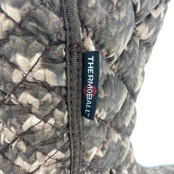 The North Face ThermoBall Eco Button Up Winter Boots Womens Size 11 Brown New - Picture 10 of 13